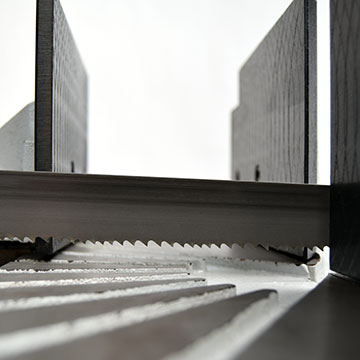 Band saw blades for metal